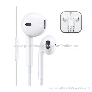 Colorful In-ear Earphones for iPhone 5/5S/5C with Volume Control and Mic